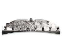 Nickel Candle Menorah - Fits all Standard Chanukah Candles - Classic Wall Design