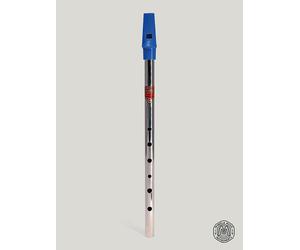 Nickel coated Irish Penny Folk GENERATION TIN WHISTLE in Key of C. Bright tone.