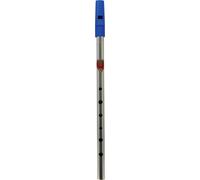 Nickel coated Irish Penny Folk GENERATION TIN WHISTLE in Key of Eb. Bright tone.