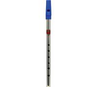 Nickel coated Irish Penny Folk GENERATION TIN WHISTLE in Key of G. Bright tone.