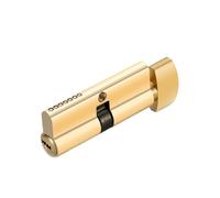 Nickel Cylinder Lock Door Lock Cylinder 4 Color USO apto para Bathroom Bedroom Office Hotel Building Hardware DIY(B)