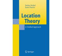 Nickel - Location Theory A Unified Approach - New hardback or cased - X555z