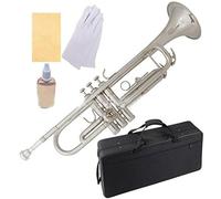Nickel-plated B-flat Trumpet Instrument For Beginners To Play At The Exam Universal Trumpet Instrument