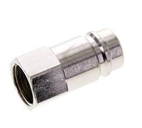Nickel-plated Brass DN 15 Air Coupling Plug G 1/2 inch Female