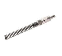 Nickel-plated Brass DN 5 Air Coupling Plug 6x8 mm Union Nut Bend-Protect Double Shut-Off