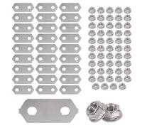Nickel Plated, Copper Bus Bars and Stainless SS Nuts Set Hybrid Battery for Toyota Prius V for Lexus CT200h 04 05 06 07 08 09 10 11 12 13 14 15 16 17 (Improved Model)