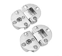 Nickel Plated Flap Hinge for Cabinet Doors 90 Degree Opening Angle for Easy Access to Contents