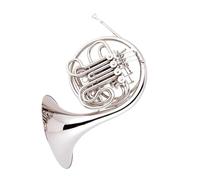 Nickel Plated Four Key Double Row French Horn F Bb Professional French Horn