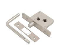 Nickel Plated Mortice Budget Lock & Key Door Lock Square Key Dead Lock Door Lock