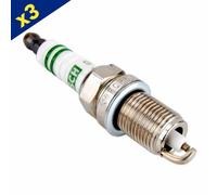 Nickel Spark Plugs x3 FQR8LEU2 Ignition Electrical Spare - Bosch 0242 229 699
