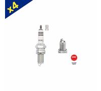 Nickel Spark Plugs x4 DPR8EIX9 Ignition Electrical Replacement - NGK 2202