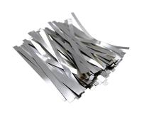 Nickel strip 50/100pcs Nickel Plated Steel Strip Connector Nickel-Plating Strap Sheets 18650 Li-ion Battery Belt Spot Welding Machine Welder(0.12 x 8mm (500pcs))