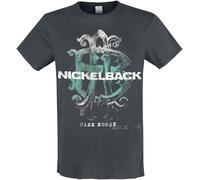 Amplified Dark Horse Nickelback T-Shirt XL Charcoal