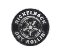 Nickelback Get Rollin´ Badge in Black Nickelback Black