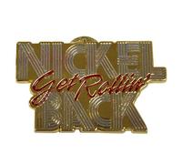 Nickelback Get Rollin Band Logo Pin Badge One Size