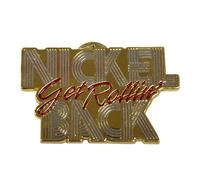 Nickelback Get Rollin Band Logo Pin Badge One Size