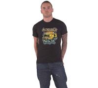 Nickelback Get Rollin Band Logo T-Shirt in Black | Size: Large Nickelback Black L