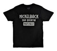 Nickelback San Quentin T-Shirt in Black | Size: XL Nickelback Black XL
