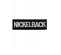 Nickelback Silver Patch Badge Embroidered Iron on Applique Patch Accessory