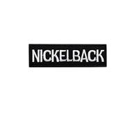 Nickelback Silver Patch Badge Embroidered Iron on Applique Souvenir Accessory