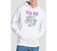 Nickelodeon 90S 90'S Kid Hoddie, White | Size: XL Nickelodeon White XL