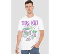 Nickelodeon 90S 90'S Kid Unisex T-Shirt, White | Size: XL Nickelodeon White XL