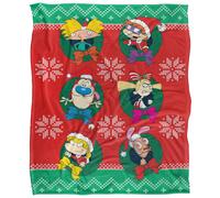 Nickelodeon 90'S Combo Silky Characters Supersoft Blanket