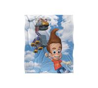 Nickelodeon Brand Helicopter Jimmy Silky Touch Super Soft Throw Blanket 152 X 127 cm Nickelodeon White One Size