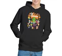 Nickelodeon Brand Nick Splat Group Hoodie, Black, XX-Large