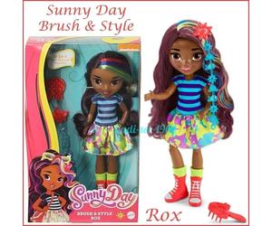 Nickelodeon Brush & Style Doll ROX MATTEL Hair Charm & Bracelet NEW Sunny Day
