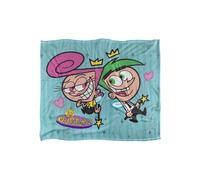 Fairly Odd Parents Wanda and Cosmo In Love Silky Touch Super Soft Throw Blanket 152 X 127 cm