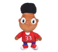 Nickelodeon for Pets Hey Arnold gerald Figure Plush Dog Toy 6 Inch Soft Fabric Small Dog Toy - Brown and Red Plush Dog Toy for All Dogs 90s Nickelode