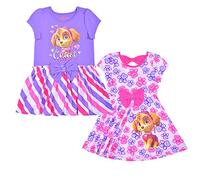 Nickelodeon Girls' Little 2 Pack Paw Patrol Dresses, Pink, 5