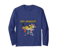 Nickelodeon Hey Arnold Characters Long Sleeve T-Shirt