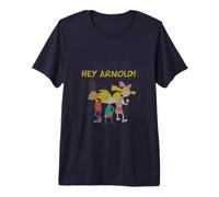Nickelodeon Hey Arnold Characters Premium T-Shirt