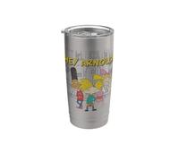 Nickelodeon Hey Arnold Characters Stainless Steel Insulated Tumbler