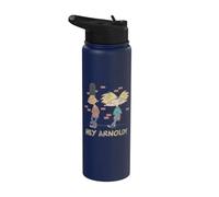 Nickelodeon Hey Arnold! Gerald and Arnold Stainless Steel Insulated Water Bottle