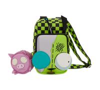 Nickelodeon :Invader Zim Gir Cellphone Crossbody Bag with Coin Bag
