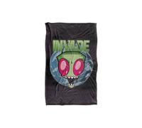 Nickelodeon Invader Zim Invade Silky Touch Super Soft Throw Blanket | Size: Large Nickelodeon Multicolor Large