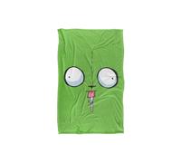 Nickelodeon Invader Zim Invader Zim Gir Face Silky Touch Super Soft Throw Blanket | Size: Large Nickelodeon Multicolor Large