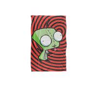 Nickelodeon Invader Zim Invader Zim Gir Spiral Silky Touch Super Soft Throw Blanke | Size: Large Nickelodeon Multicolor Large