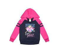 Nickelodeon JoJo Siwa Little Girls Peace, Love, Dance Hoodie Sweatshirt (5, Navy/Pink)