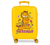 Nickelodeon Joumma Garfield Cabin Suitcase, Hand Luggage, Rigid 2 kg, Side Combination Lock, ABS 2 kg, 34 L, 38 x 55 x 20 cm, Yellow, Lemon Tree, One Size, Cabin Suitcase