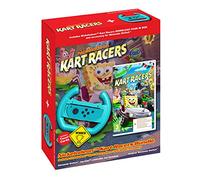 Nickelodeon Kart Racers Bundle + Wheel Accessory Nintendo Switch Game [Code in a Box] (Nintendo Switch)