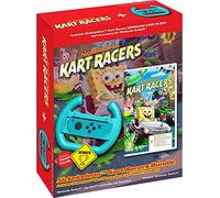 Nickelodeon Kart Racers Bundle + Wheel Accessory Nintendo Switch Game [Code in a Box] (Nintendo Switch)