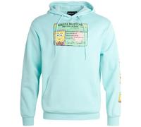 Nickelodeon Men’s SpongeBob and Patrick Fleece Sweatshirt - Men and Women’s Unisex Pullover Hoodie (Size: S-XL), Spongebob Mint, M
