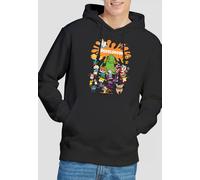 Nickelodeon Men's Brand Nick Splat Group Hoodie, Black | Size: Medium Nickelodeon Black M