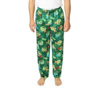 Nickelodeon mens Pajama Bottom, Lounge Pant With Drawstring, Ultra-soft & Comfortable, Ninja Turtles, M