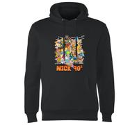 Nickelodeon Nostalgia Hoodie - Black | Size: Large Nickelodeon Black L