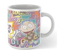 Nickelodeon Official Rugrats Mug in Black | Size: 300ml Nickelodeon Black 300ml
